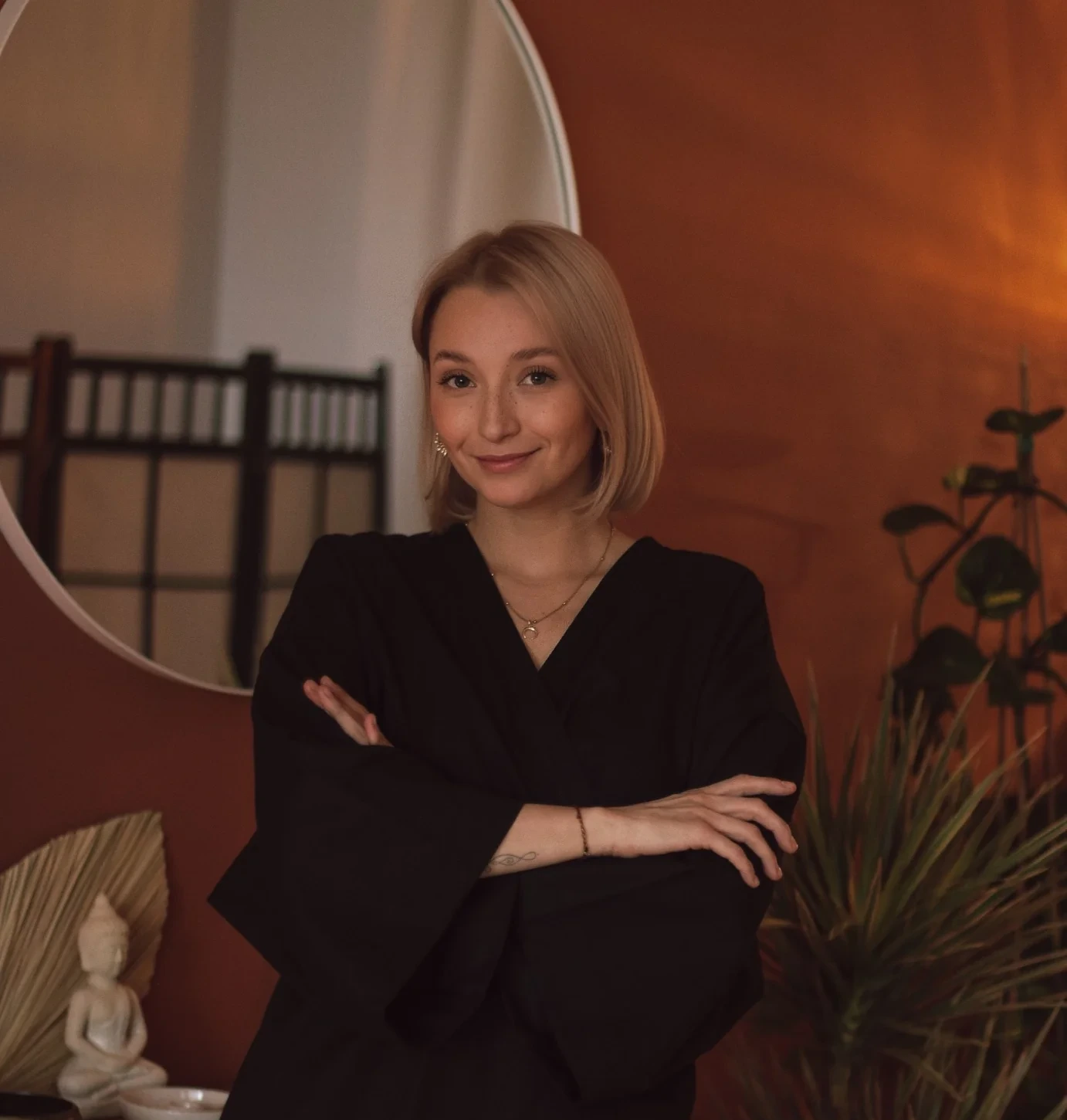 Portret Ani, prowadzącej kurs Kobido Therapy